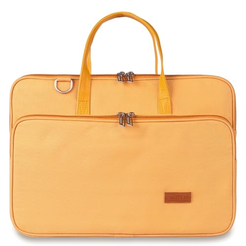 Image of Protecta Windfall 15.6 Inch Laptop Bag for Men & Women - Durable, Water-Repellent Office & Travel Macbook Messenger Bag with Padded Laptop Sleeve, Stylish Bag for Work, School and College