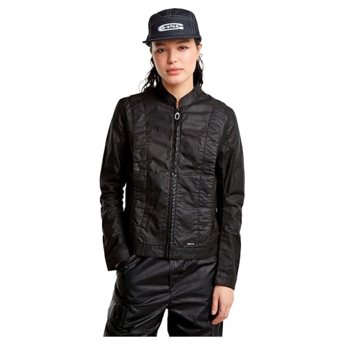 G-STAR Coated Overshirt Women's Biker Jacket