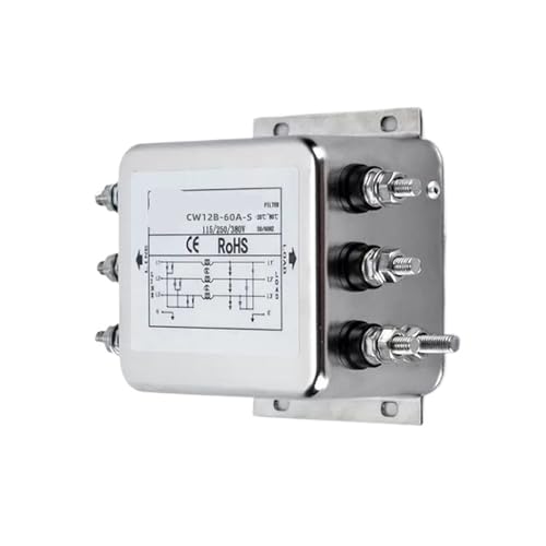 Filtre d'alimentation triphasé CW12B-60A-S contre bruits de ligne - 2