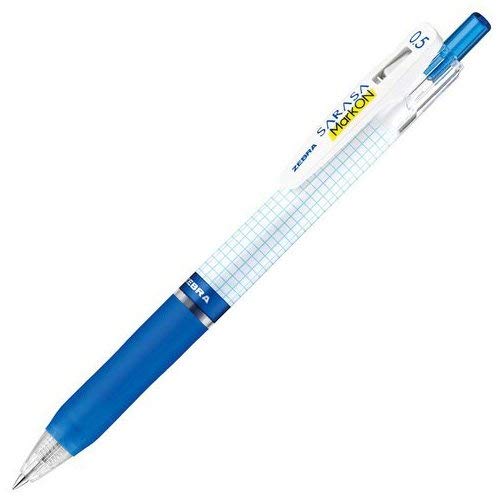 Amazon | ゼブラ ジェルインクボールペン サラサマークオン 0.5mm 青