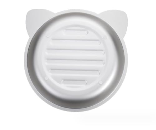 Rosoy クール猫ボウル、猫寝袋、猫ベッド、猫マット、猫ハウス、ペット用品、猫アルミベッド、猫洗面器、クールアルミ猫ボウル、猫クール夏猫冷却アイスベッド (45cm)