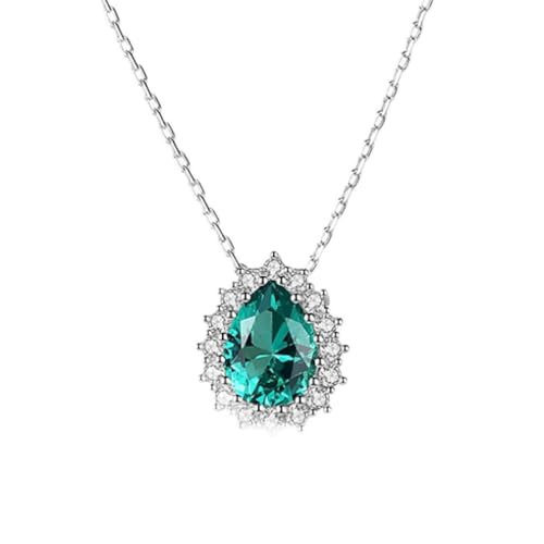Collier argent 925 goutte d'eau topaze sublimez votre tenue quotidienne de bureau