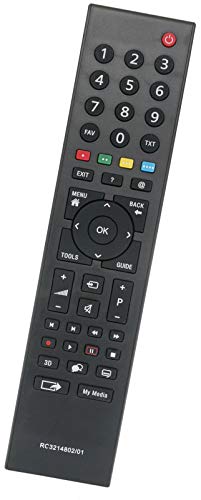 ALLIMITY TS1187R-1 RC3214802/01 Reemplace el Control Remoto por Grundig TV 26CLE8205BL 26VLE8200BL 26VLE8300BP 32VLE5325WR 32VLE7230WR 32CLE6525SL 32CLE8130BP 32CLE9130SL 32VLE5406BG 32VLE7230BH