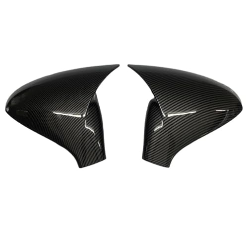 �~���[�J�o�[ �ɓK������207 2006-2014 308 2006-2013 �p �J�[�X�e�b�J�[ �o�b�N�~���[ �T�C�h�~���[�J�o�[ �E�B���O�L���b�v �O���P�[�X �g���� �V�F���n�E�W���O �J�[�{��(Carbon Look)