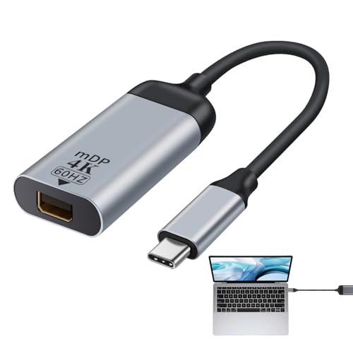 4k@60hz USB C to Displayport Adapter,Display Port to USBC,USB C to DP Cable,USBC to Display Port Adapter for Tablet, Phone, Laptop, Monitor, Display, Projector