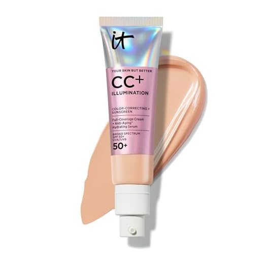 IT Cosmetics CC+ Cream Illumination SPF 50+ - Neutral Medium - 1.08 fl oz