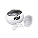 KEDUODUO Nettoyer à ultrasons 600 ML Panier de Rangement de nettoyants de Bain Ultra Sonic Panier de Rangement et Montre, Mini Machine de Nettoyage à ultrasons Portables pour Les Montres