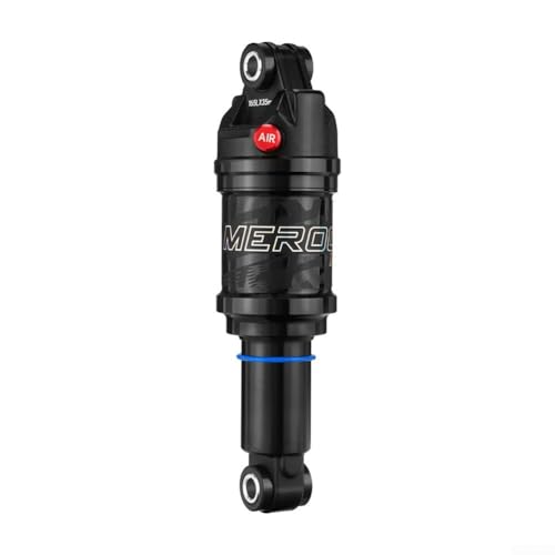 Zilimontt - Zilimontt Mountain Bike Air Rear Shock Absorber, With Rebound Lock Out System, Adjustable Air Pressure, Aluminum Alloy Suspension, For MTB Bicycle(190MMx50MM)