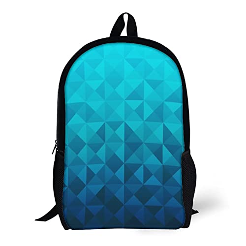 Sac à dos enfants imperméable bleu 17 pouces imprimé 3D - 5