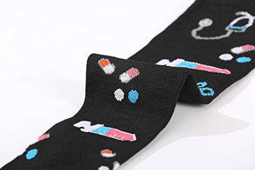 LEOSTEP Compression Socks for Women and Men – Knee High stockings for Circulation, Nurses, Running, Hiking, Non-Slip(4 Pack)3