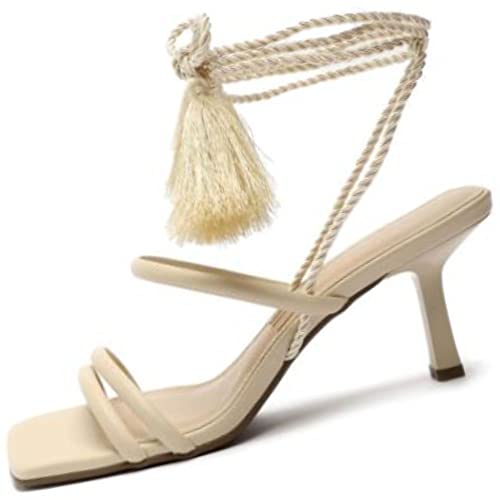 My Shoes, Sandália Feminino, Bege (Dust), 37