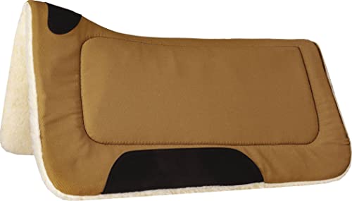 Mustang Contoured Canvas Pad Fleece Bottom Brown
