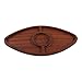 The Memory Company Officially Licensed NCAA - University of Washington Acacia Football with Round Center Serving Board