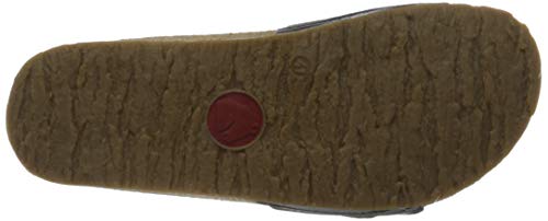 Image of HAFLINGER Andrea Elegant Leather Sandals with Rubber Sole and Cork Latex Footbed Unisex