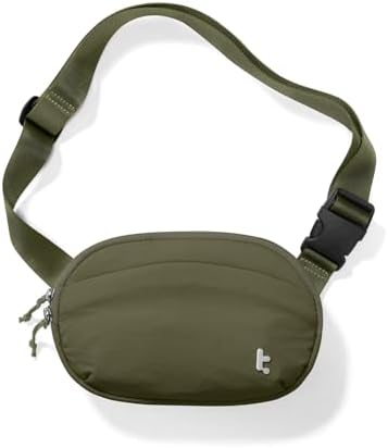 Borsa Tracolla Donna Tomtoc Borsa A Tracolla Tomtoc Donna - 1.5L, Protezione RFID, Impermeabile, Marsupio Leggero, Rosa Borsa Da Viaggio - Foto 4