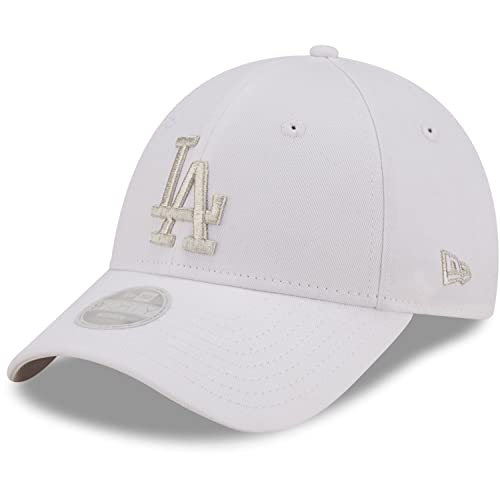 New Era 9Forty Damen Cap - METALLIC Los Angeles Dodgers weiß