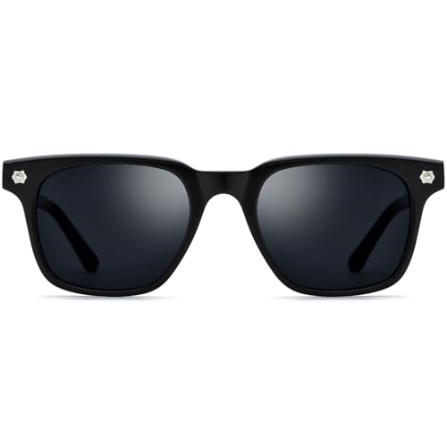 Image of HEPIDEM Acetate Glasses Frame Men Women Square Eyeglasses Optical Spectacles 9395