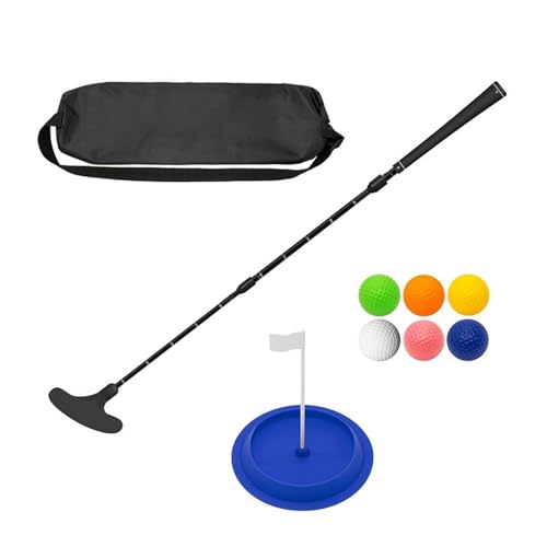 KAIXINXIN Golfs Putters Set Two Way Golfs Putters Club with Putting Disc and Practice Adjustable Length Golfs Club Easy to Use