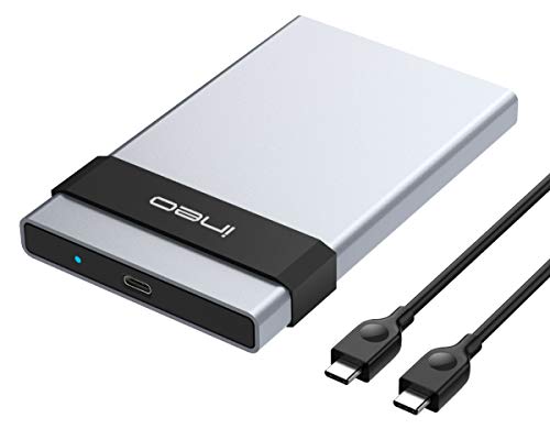 ineo USB 3.1 Gen 2 Type C Aluminum External Hard Drive Enclosure for 2.5 inch 9.5mm & 7mm SATA HDD SSD [C2561c] - Thumbnail 6