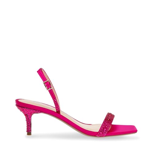 Betsey Johnson Womens Rebel Satin Dressy Slingback Heels4