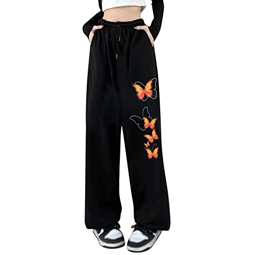Pantalon baggy de sport femme avec poches pour gym et fitness