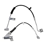 TRQ Front Brake Hose Set Compatible with 2005 Dodge Ram 1500