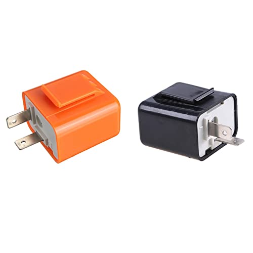 Relais flash 12V 2P clignotant LED feu de direction moto réglable