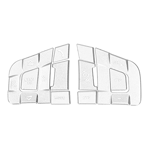 Rivestimento dei pulsanti del volante, sostituzione degli accessori per il restyling degli interni dell'auto per Discovery Sport L550 2015-2019