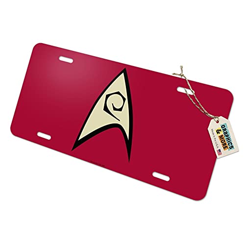 GRAPHICS & MORE Star Trek Engineering Shield Novelty Metal Vanity Tag License Plate