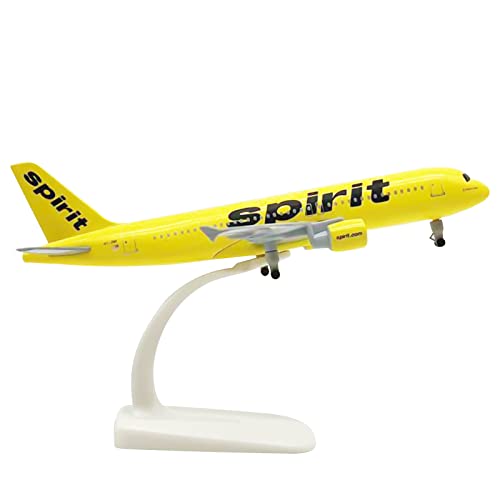 Modèle d'avion American Spirit A320 de 20 cm à l'échelle 1:300 pour la collection
