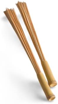 Juego de 2 escobas de bambú de masaje, palos de martillo, herramienta de bambú natural, herramientas de relajación corporal, escobas
