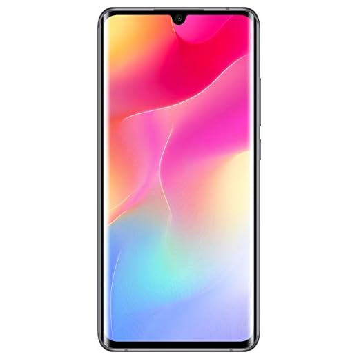 Xiaomi Mi Note 10 lite - Smartphone Débloqué 4G (6.53 Pouces, 6Go RAM, 64Go ROM, Double Nano-SIM) Noir - Version Française - [Exclusivité Amazon]