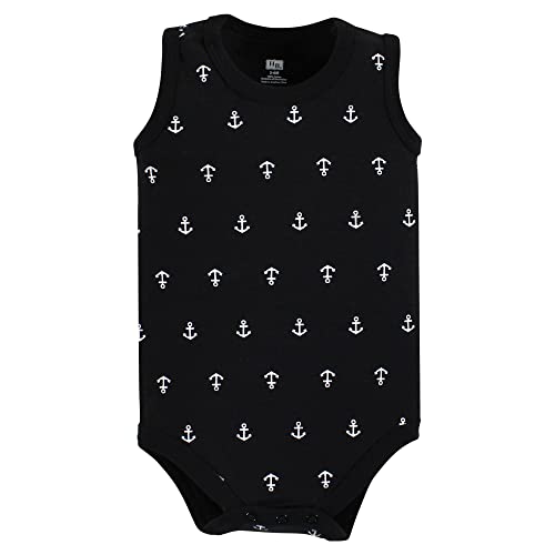 Image of Hudson Baby Unisex Baby Cotton Sleeveless Bodysuits