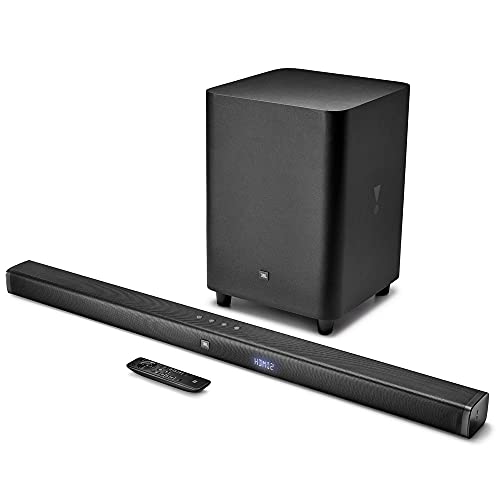 Image of JBL Bar 3.1 by Harman Premium 4K Soundbar with Wireless Subwoofer (450 Watts, 6 Woofers, Dolby Digital, Surround Sound)