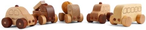 Soopsori Wooden Car Village Set
