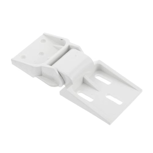 Hemobllo Bisagras Del Congelador Bisagras Más Arcón Congelador Pequeño Bisagras De La Puerta Del Café Bisagra De Resorte De Cierre Automático Bisagra De Plastico Blanco El Plastico