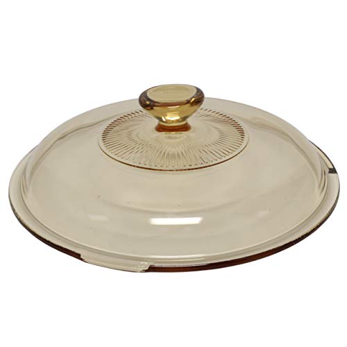 Visions 3.5L Covered Dutch Oven Amber Glass Pot & Lid #TOP2