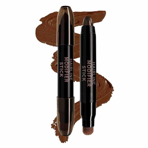 2 Barras Para Cubrir RaíCes Al Instante,Barra Para TeñIr Las RaíCes,Corrector Natural LíNea Del Cabello,Polvo Doble Punta De 3 Colores,CaíDa Del Cabello Y Cobertura De Canas (3)