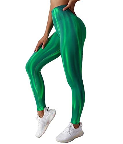 Women’s High Waist Butt Lifting Workout Yoga Leggings Compression Tummy Control Pants