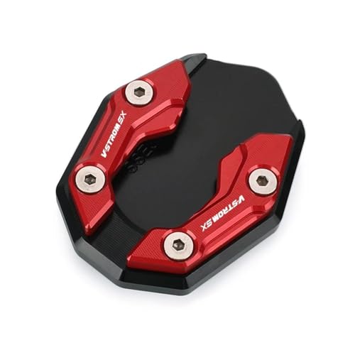 �ɓK������X�Y�L Vstrom 250 SX 250SX V-STROM SX250 2023-2025 2026 �I�[�g�o�C�L�b�N�X�^���h�T�C�h�X�^���h(Red 3)