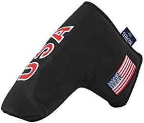 Breakers Golf Blade Putter Cover USA Flag Headcover Synthetic Leather Magnetic Closure for Scotty Cameron Odyssey Taylormade Ping Callaway