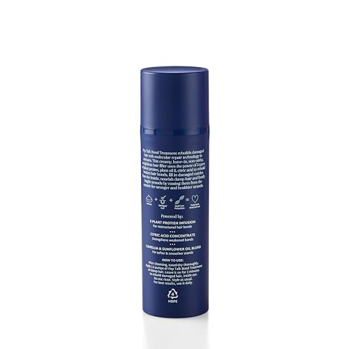 Image of Raise Pep Talk Bond Treatment | 2-Minute Leave-In Hair Mask for Damage Repair | Peptide Bond Repair & 5-Plant Protein | SLS & Paraben Free | 50 ml