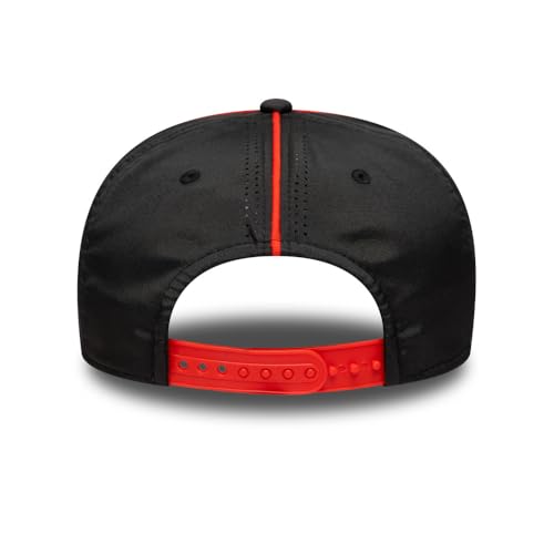 Casquette New Era 9SEVENTY Aprilia blanche réglable pour passionnés de moto