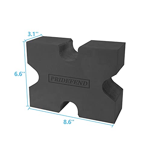 Pridefend 2 Pack Shooting Rest, Shooting Benches Portable Rest for Rifles Pistol and Shotgun, Gun Accessories