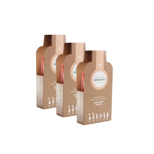 Ben&Anna Fruit Fusion, Duschgelflocken (40g (3er Pack), Fruit Fusion)