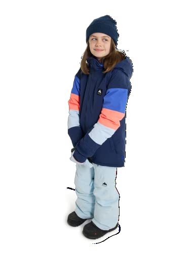Burton Jaqueta Hart para meninas, azul vestido, PP