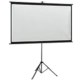Diese Beamer-Leinwand mit höhenverstellbarem Stativ eignet sich perfekt für Klassenzimmer, Heimkino-Filme, öffentliche Displays, Präsentationen in Konferenzräumen usw.