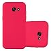 Produktbild Cadorabo Hülle für Samsung Galaxy A3 2017 in Candy ROT - Handyhülle aus flexiblem TPU Silikon - Silikonhülle Schutzhülle Ultra Slim Soft Back Cover Case Bumper