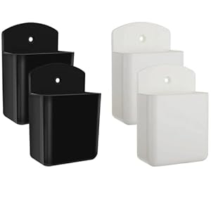 Smloplom 4 Stück Fernbedienungshalter Wandhalterung