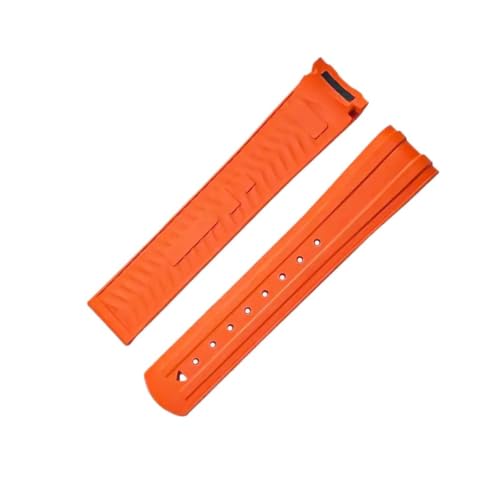 Bracelet montre caoutchouc 20mm pour Omega Seamaster 300 et boîtiers compatibles
